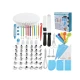 Set profesional pentru decorarea prajiturilor si torturilor 66 de piese cu posuri duiuri si accesorii pentru patiserie