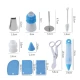 Set profesional pentru decorarea prajiturilor si torturilor 66 de piese cu posuri duiuri si accesorii pentru patiserie