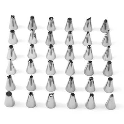 Set profesional pentru decorarea prajiturilor si torturilor 66 de piese cu posuri duiuri si accesorii pentru patiserie