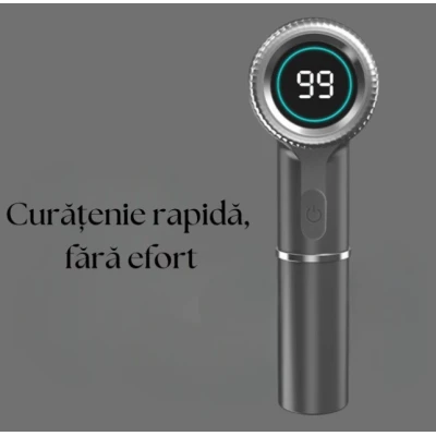 Perie electrica rotativa multifunctionala pentru curatenie cu 5 capete interschimbabile 3 viteze