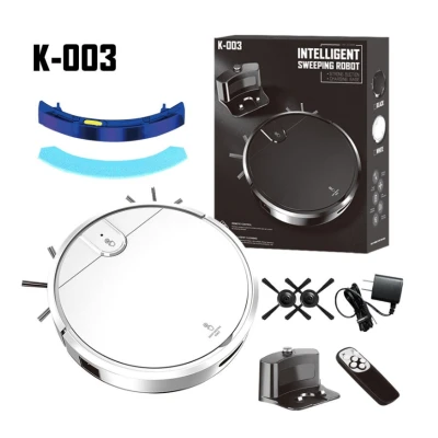 Aspirator robot inteligent K003 profesional cu telecomanda statie de incarcare si accesorii