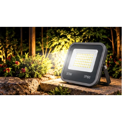Proiector LED CQB 100W IP66 pentru exterior iluminare eficienta si carcasa rezistenta 220v