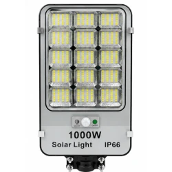 Lampa stradala solara LED B 325 putere 1000W cu telecomanda si senzor de miscare