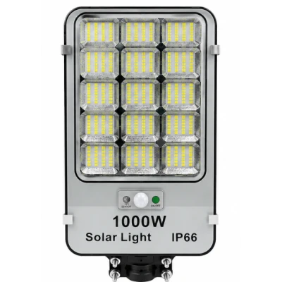 Lampa stradala solara LED B 325 putere 1000W cu telecomanda si senzor de miscare