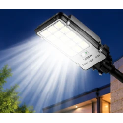 Lampa stradala solara LED B 325 putere 1000W cu telecomanda si senzor de miscare