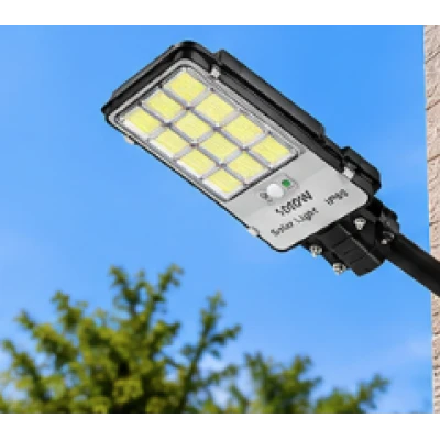 Lampa stradala solara LED B 325 putere 1000W cu telecomanda si senzor de miscare