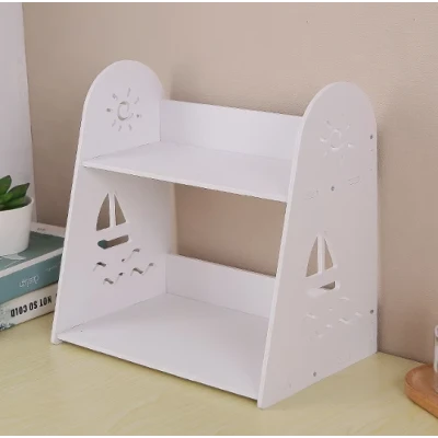 UB Etajera pentru biroul copilului 2 compartimente 29x29x19cm Alb