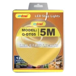  Banda Led neon flexibila 12V lumina ALB CALD 5 metri Q DT05