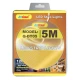  Banda Led neon flexibila 12V lumina ALB CALD 5 metri Q DT05