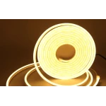  Banda Led neon flexibila 12V lumina ALB CALD 5 metri Q DT05