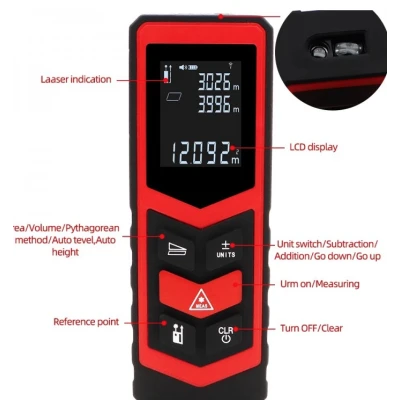 Dispozitiv de masurare a distantei cu laser digital Q CS10