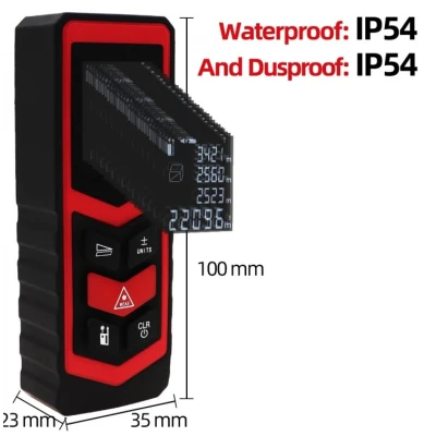  Dispozitiv de masurare a distantei cu laser digital Q CS10