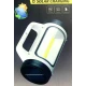  Lanterna de mana cu iluminare dubla si incarcare solara led cob YC 202