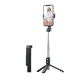 Selfie Stick cu telecomanda bluetooth si trepied P20S negru
