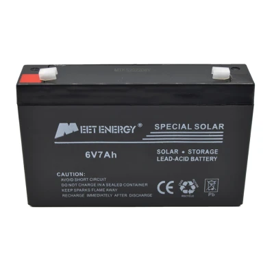 Acumulator pentru panou solar Meet Energy 6V 7Ah