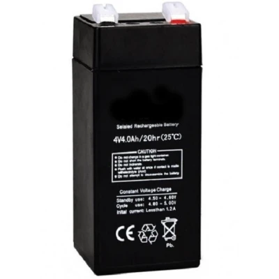 Acumulator Reincarcabil MX941 Plumb Acid 4V 4Ah pentru Cantar Electronic de 350kg