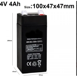 Acumulator Reincarcabil Plumb Acid 4V 4Ah Cantar Electronic 350KG MX941