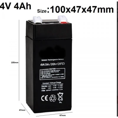 Acumulator Reincarcabil Plumb Acid 4V 4Ah Cantar Electronic 350KG MX941
