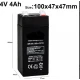 Acumulator Reincarcabil Plumb Acid 4V 4Ah Cantar Electronic 350KG MX941