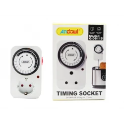Adaptor Priza Programabila Mecanic Andowl DS115 16A 
