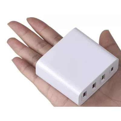 Adaptor priza WLX A6 cu 4 porturi USB Qualcomm 3.0 53W