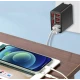 Adaptor priza X82 cu 8 porturi USB Qualcomm 3.0 40W