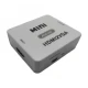 Adaptor Q JC145 Mini Convertor VGA La HDMI Full HD 1080p Video Si Audio Stereo