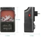 Aeroterma Flame Heater portabila tip SEMINEU cu telecomanda si efect de flacara
