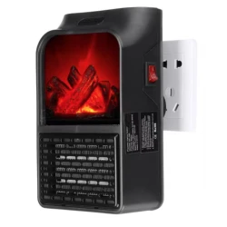 Aeroterma portabila Flame Heater 900 W 2 niveluri temperatura display digital