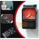 Aeroterma portabila Flame Heater 900 W 2 niveluri temperatura display digital