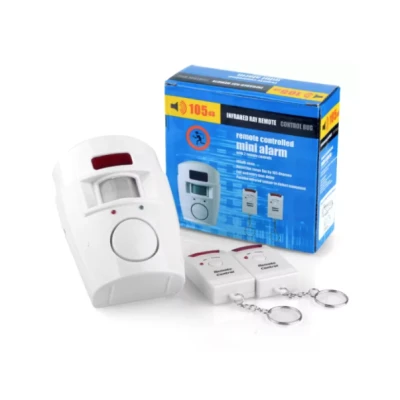 Alarma wireless cu 2 telecomenzi si senzor de miscare cu infrarosu OFF