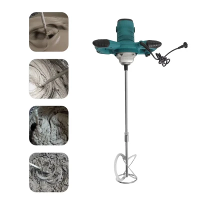 Amestecator electric 2100W cu 6 viteze maner ergonomic Albastru deschis