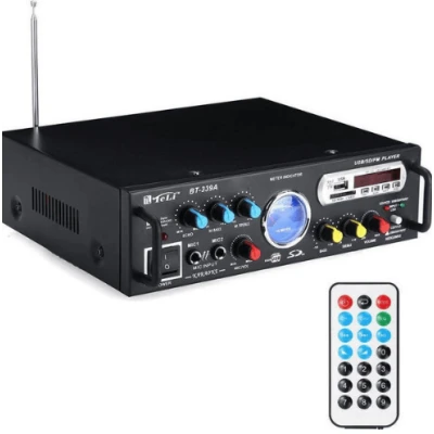 Amplificator audio cu Bluetooth BT-339A statie USB MP3 Radio FM 2x30W / 12V