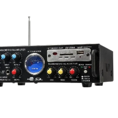 Amplificator karaoke profesional tip statie BT 339FM 160 w