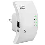 Amplificator wifi Andowl Q 9D functie repeater WiFi 2.4Ghz 100Mbps alb