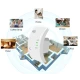 Amplificator wifi Andowl Q 9D functie repeater WiFi 2.4Ghz 100Mbps alb