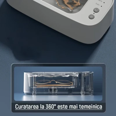 Aparat de curatat multifunctional cu ultrasunete Putere 15W Frecventa vibratii 45000HZ