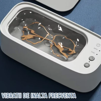 Aparat de curatat multifunctional cu ultrasunete Putere 15W Frecventa vibratii 45000HZ