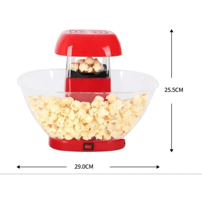 Aparat de facut popcorn cu bol pentru floricele 1200 W