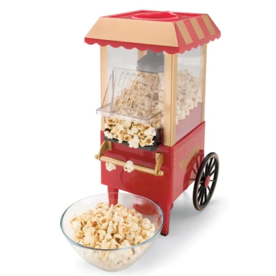 UB Aparat de popcorn tip Carucior cu 2 roti Old Fashioned
