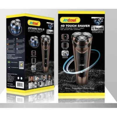 Aparat de ras Andowl Q SH788 LED indicator 3W culoare negru