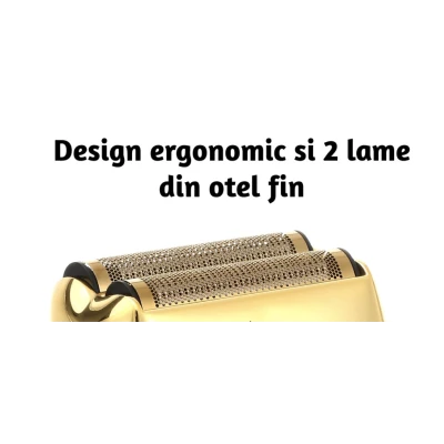 Aparat de ras electric profesional Shaver VGR V 332 lame duble 3 viteze reglabile cu afisaj digital