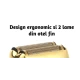 Aparat de ras electric profesional Shaver VGR V 332 lame duble 3 viteze reglabile cu afisaj digital