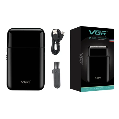 Aparat de ras electric profesional VGR V 390 reincarcabil USB