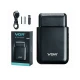 Aparat de ras electric profesional VGR V 390 reincarcabil USB