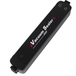 Aparat de sigilat si vidat alimente/ obiecte VACUUM SEALER Negru 90W 
