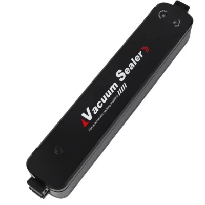 Aparat de sigilat si vidat alimente/ obiecte VACUUM SEALER Negru 90W