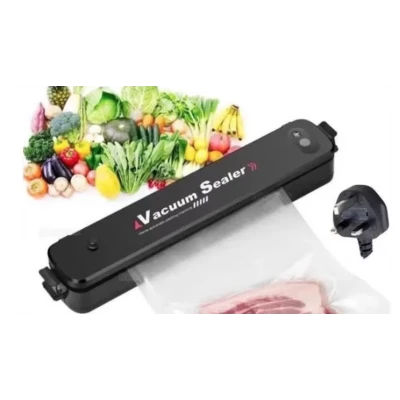 Aparat de sigilat si vidat alimente/ obiecte VACUUM SEALER Negru 90W