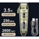 Aparat de Tuns Fara Fir V005 Carcasa Metalica 8 Distantiere Lama din Otel Inoxidabil