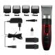 Aparat de tuns Geemy 9 in 1 model GM 550 cu accesorii Rosu